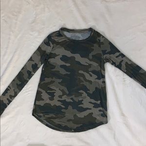 Aeropostale long sleeve camo shirt